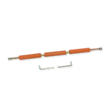 Tiny Tot Bike Long Rear Wheel Axle with ball bearings - Bamboo