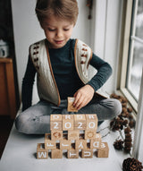 Bamboo ABC Blocks